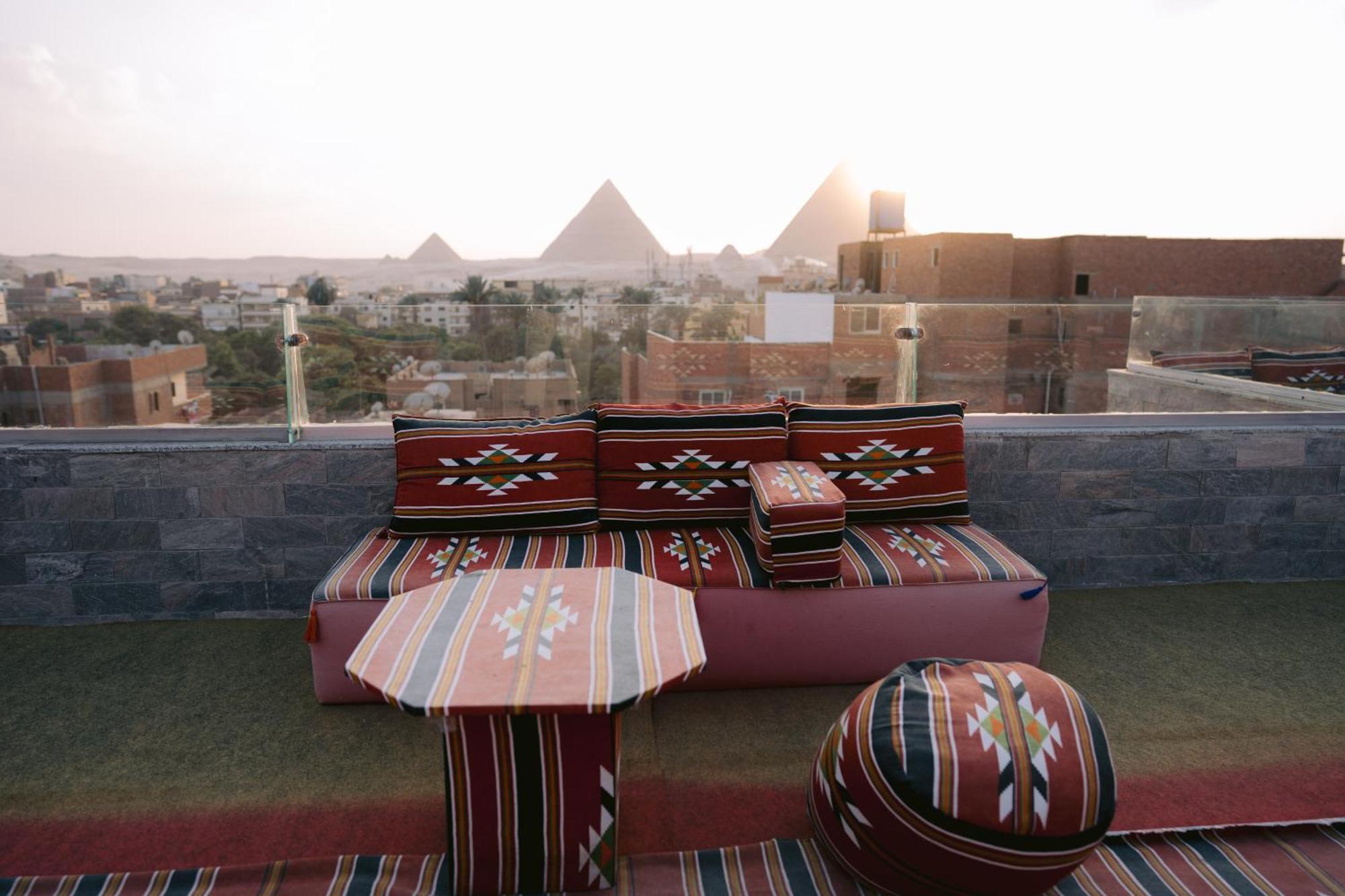 Tuya Pyramids Inn Kafrat al Jabal Екстер'єр фото