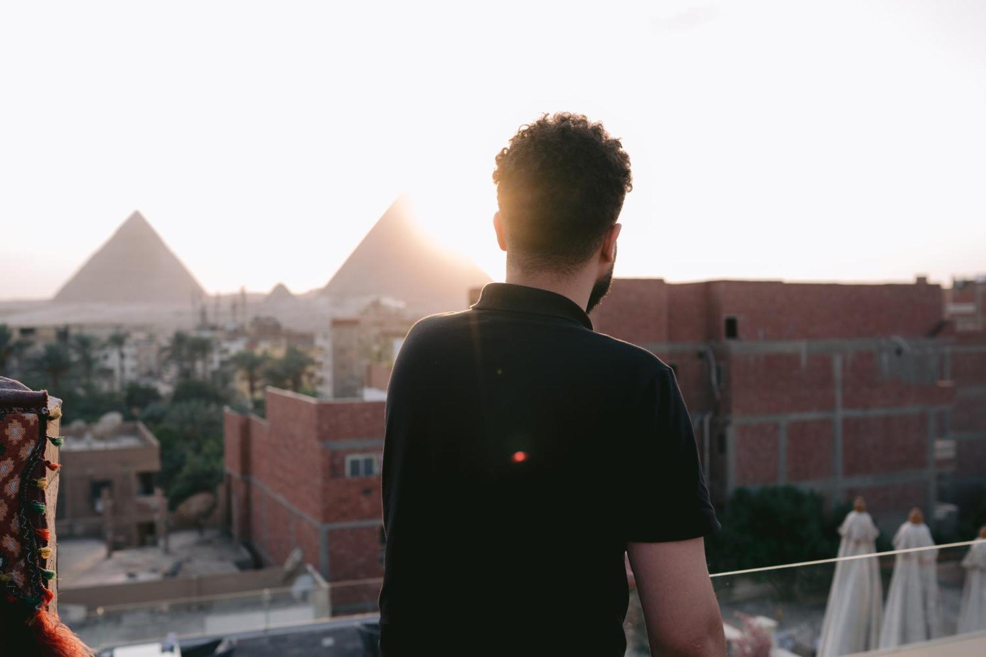 Tuya Pyramids Inn Kafrat al Jabal Екстер'єр фото