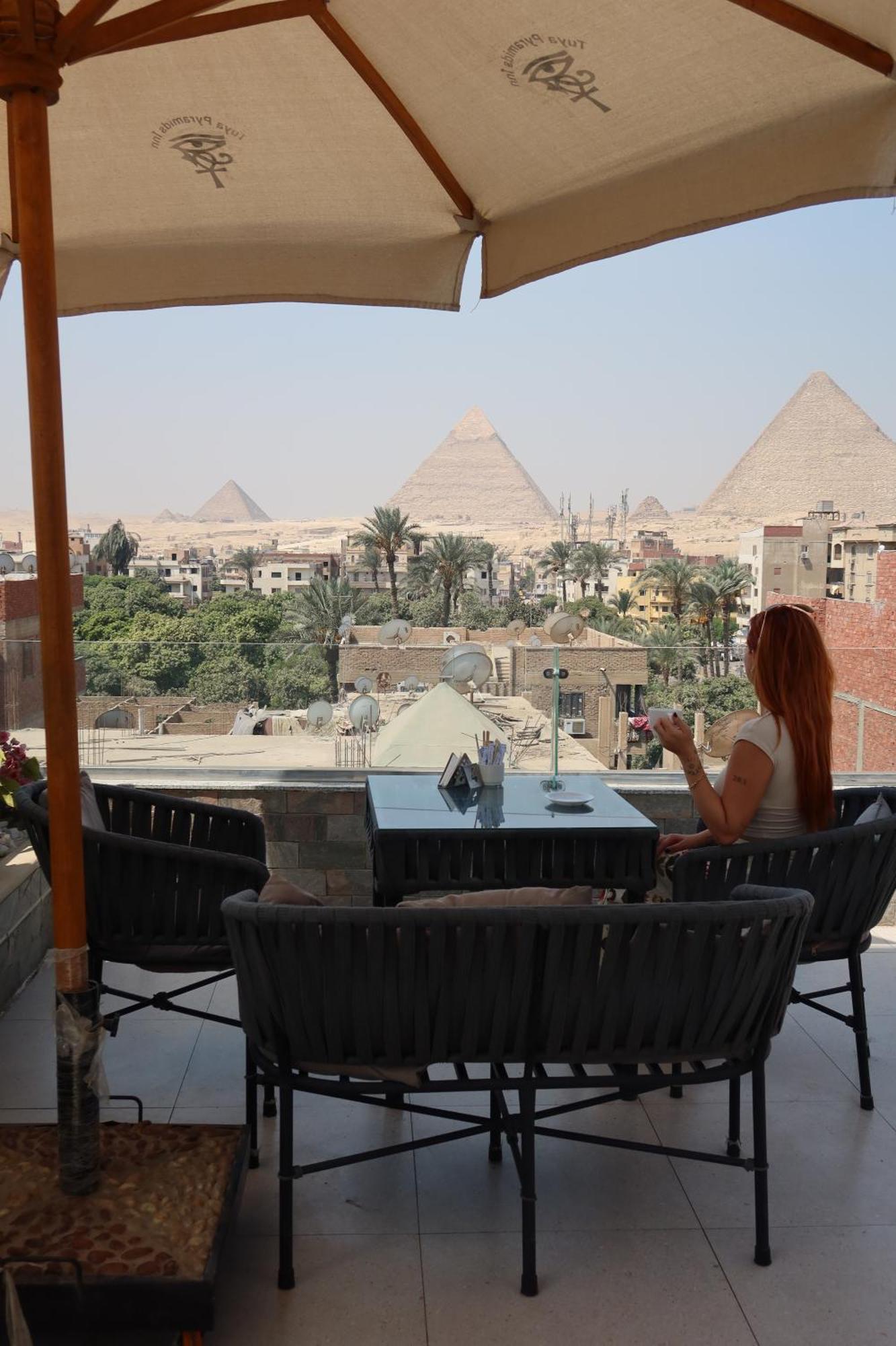 Tuya Pyramids Inn Kafrat al Jabal Екстер'єр фото