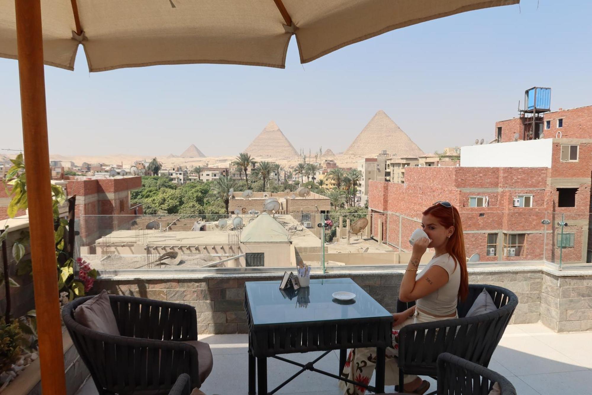 Tuya Pyramids Inn Kafrat al Jabal Екстер'єр фото