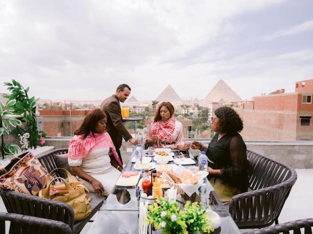 Tuya Pyramids Inn Kafrat al Jabal Екстер'єр фото