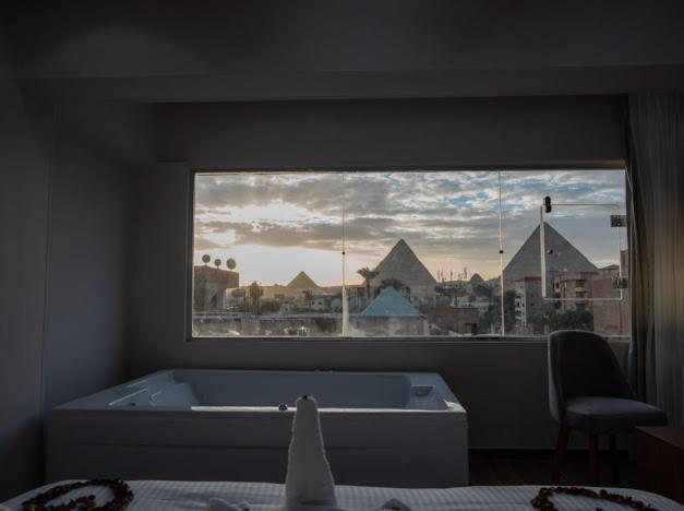 Tuya Pyramids Inn Kafrat al Jabal Екстер'єр фото